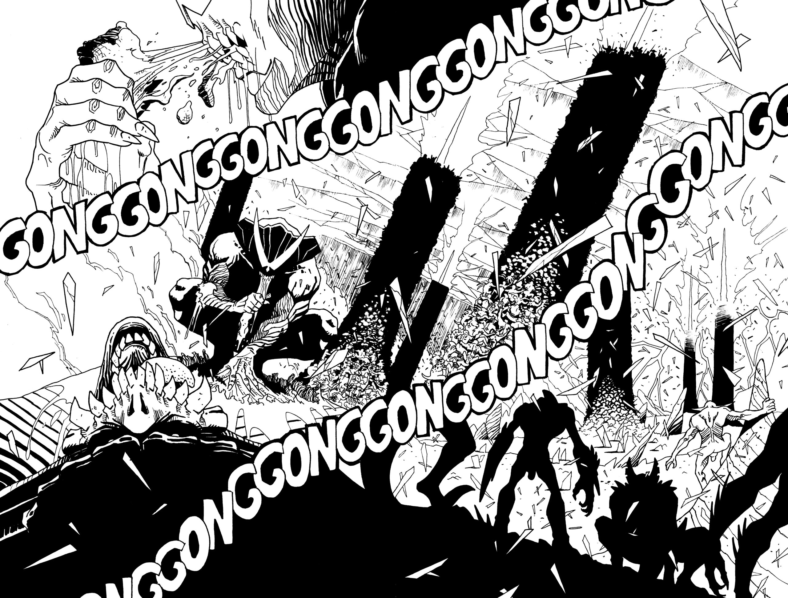 VoidWalker issue 3, pages 18 and 19