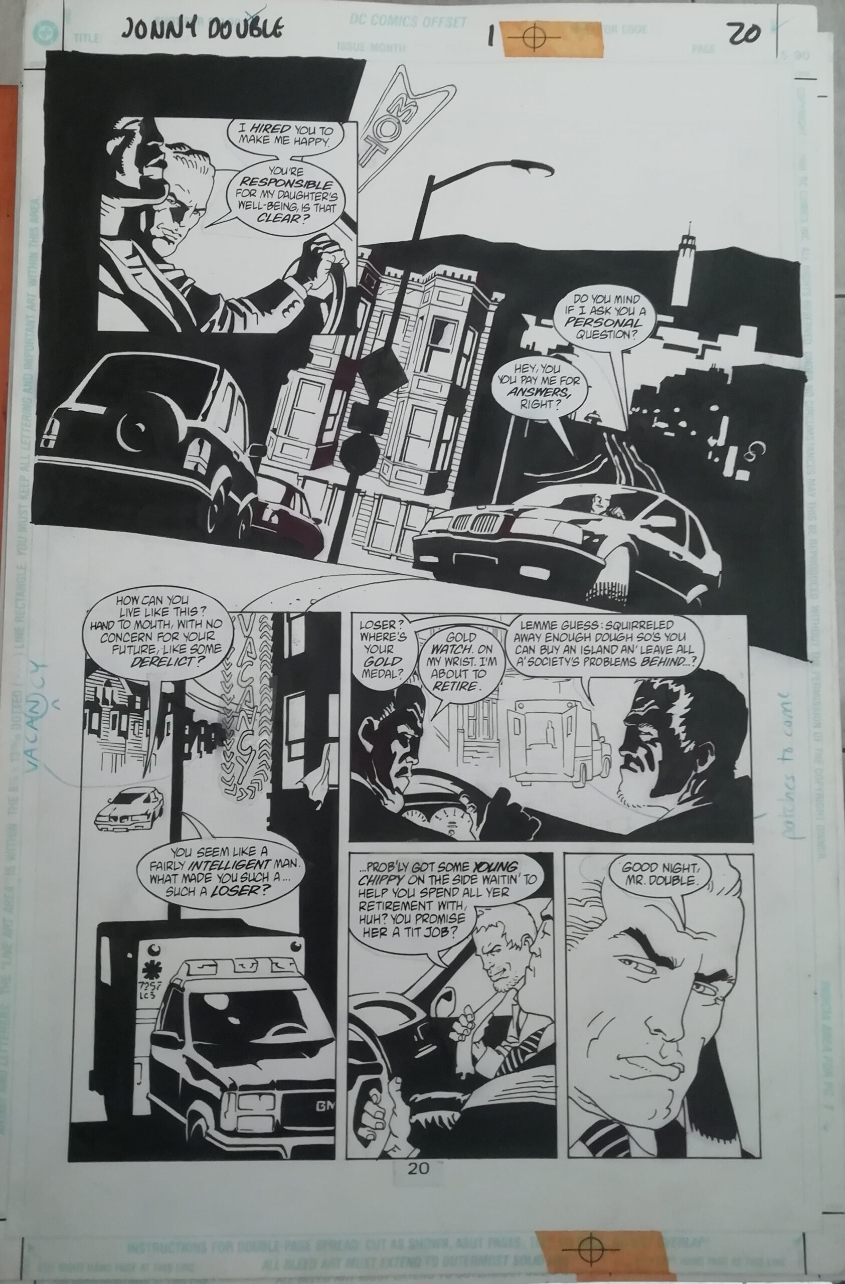 Jonny Double issue 1, page 20