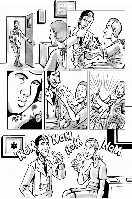 Cory Jarvis page 9 - How my Two year old Views Doctor Visit