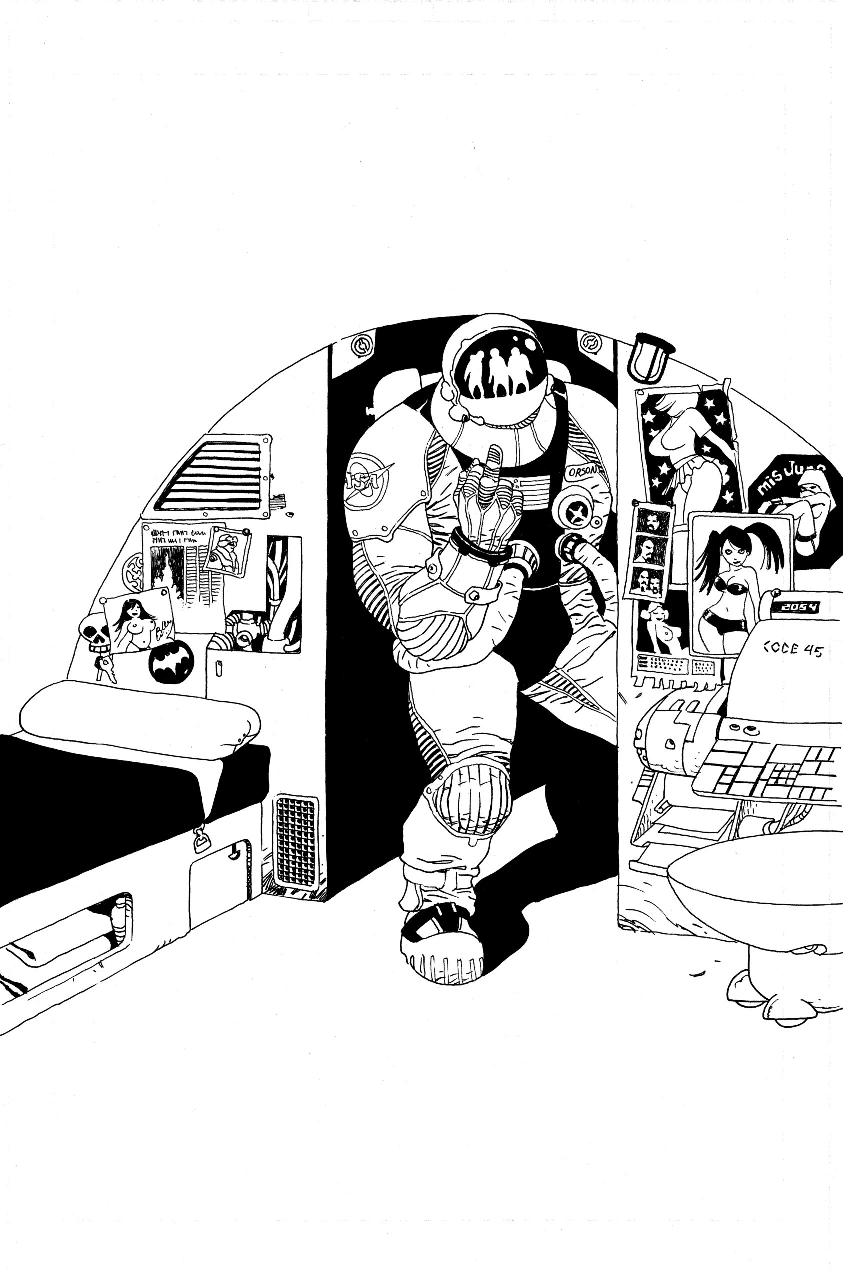Spaceman Issue 1, page 2