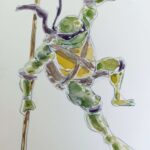 Ninja turtle - A4 - usd 75