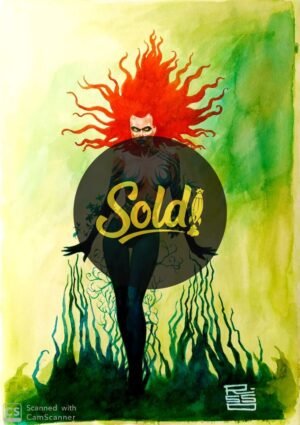 Illustration Poison Ivy