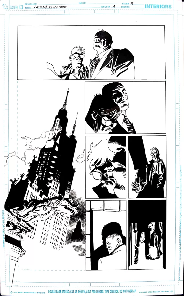 Flashpoint issue 1, page 9