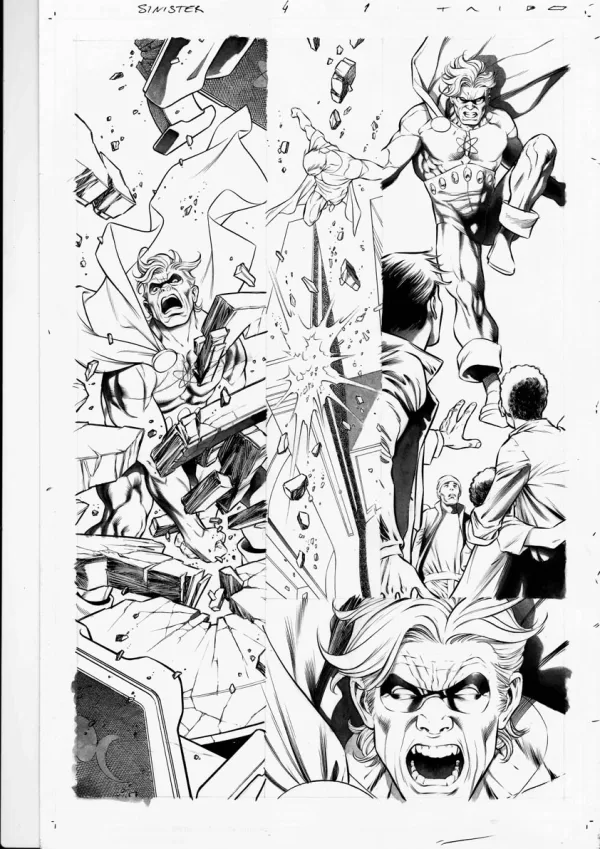 Sinister Squadron 4, page 1