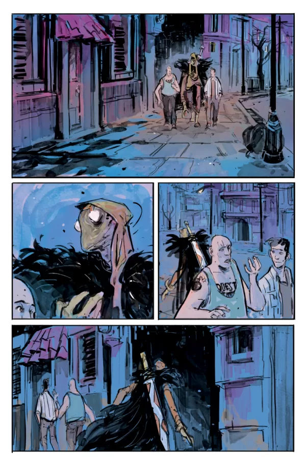 Rumble, page 1 - ARTIST PROOF