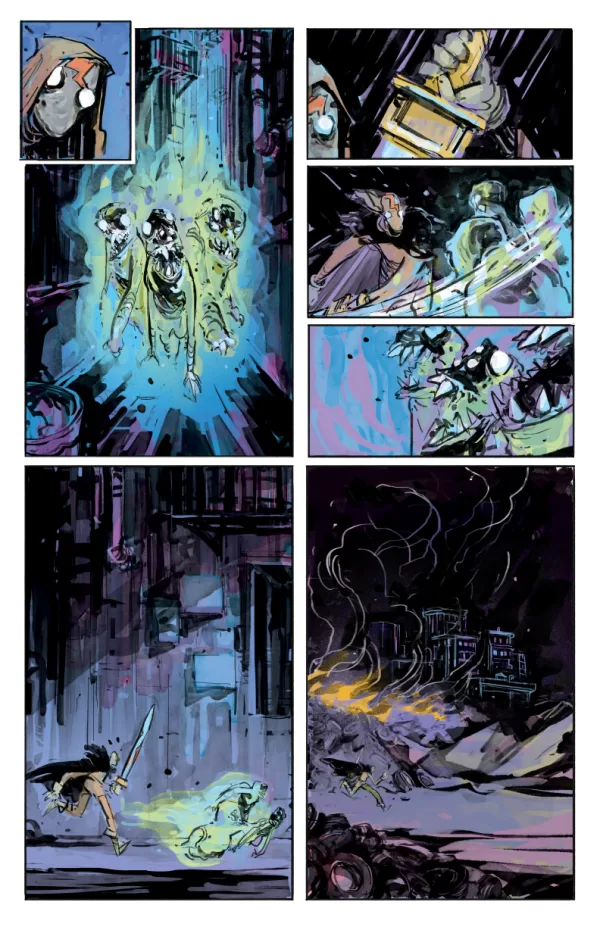 Rumble, page 2 - ARTIST PROOF