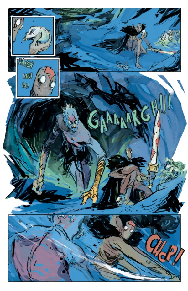 Rumble, page 4 - ARTIST PROOF