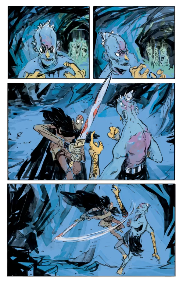 Rumble, page 5 - ARTIST PROOF