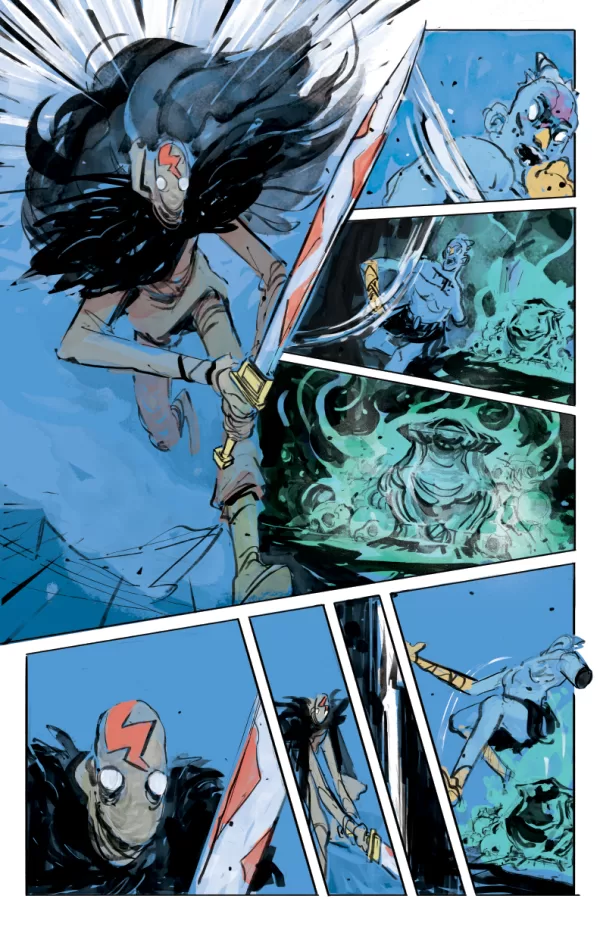 Rumble, page 6 - ARTIST PROOF