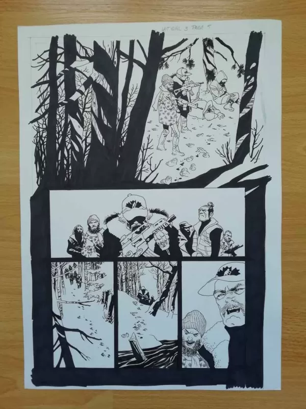 Hitgirl issue 3, page 5