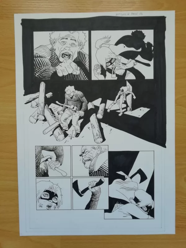 Hitgirl issue 4, page 16