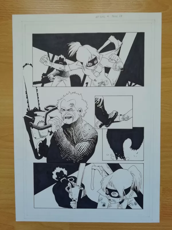 Hitgirl issue 4, page 17
