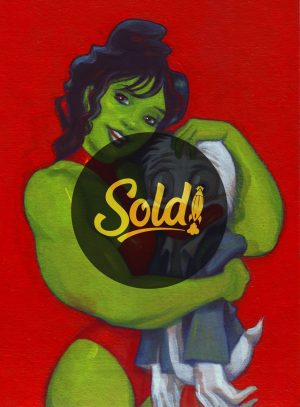 She hulk + howard hug