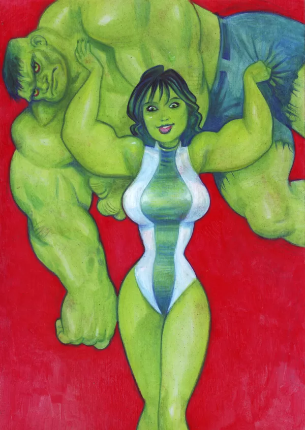 She Hulk and Hulk