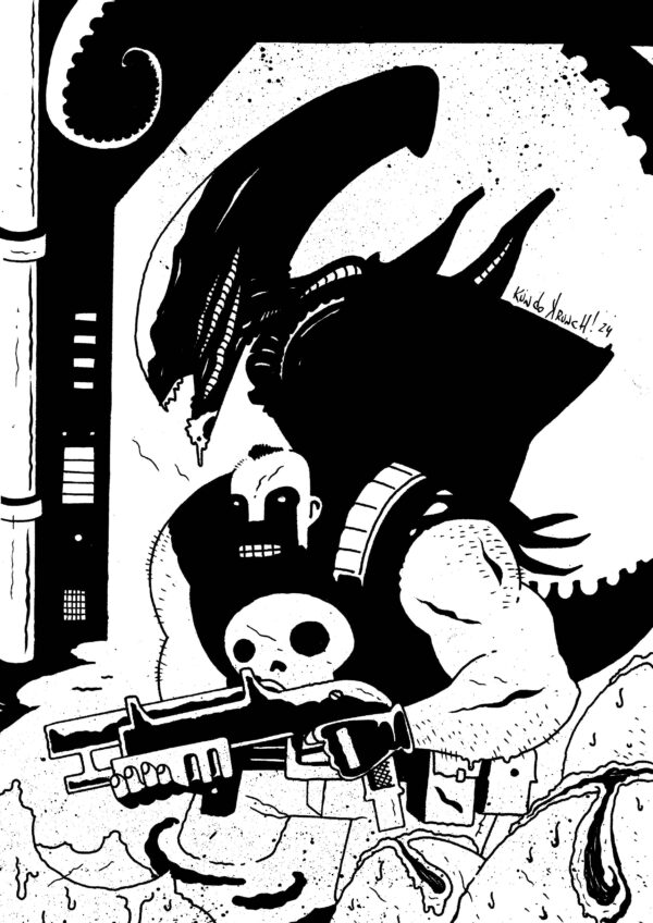 Punisher and Alien