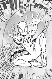 Spider-Man 7 second Variant cover - ARTIST PROOF