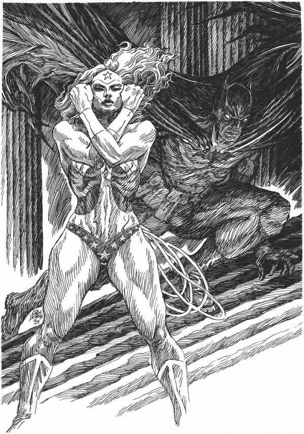 Wonder Woman and Batman