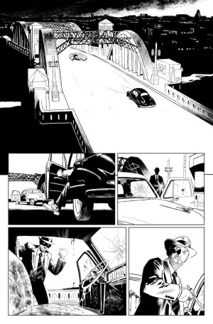 Star Noir issue 1, page 1 - ARTIST PROOF