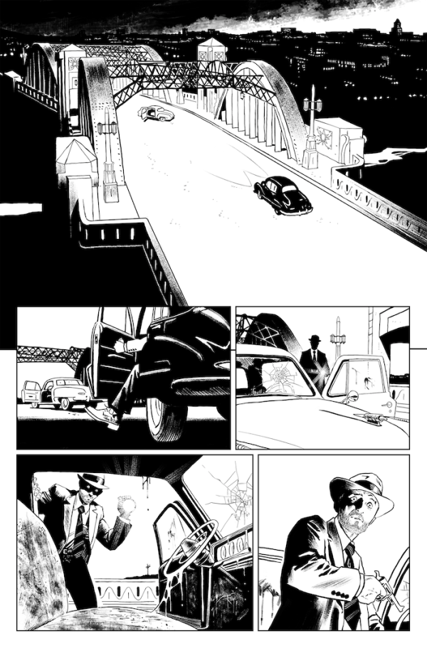 Star Noir issue 1, page 1 - ARTIST PROOF