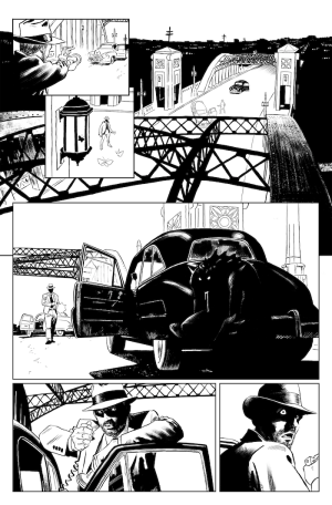 Star Noir issue 1, page 2 - ARTIST PROOF