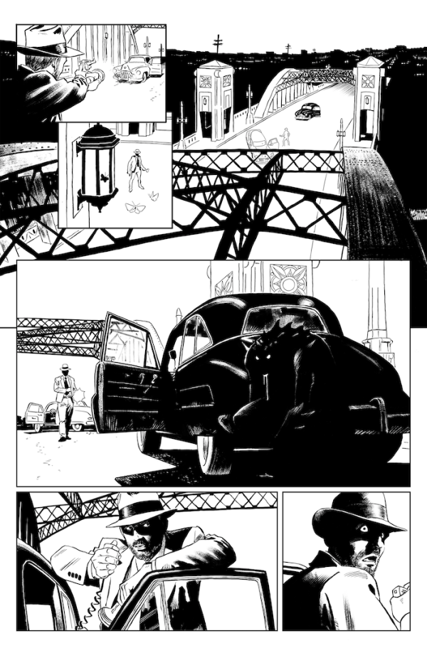 Star Noir issue 1, page 2 - ARTIST PROOF