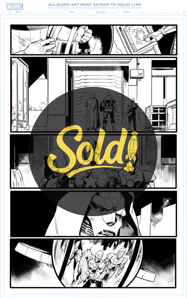 Ultimates issue 0, page 1 - ARTIST PROOF
