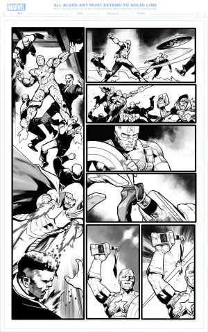 Ultimates issue 0, page 5 - ARTIST PROOF