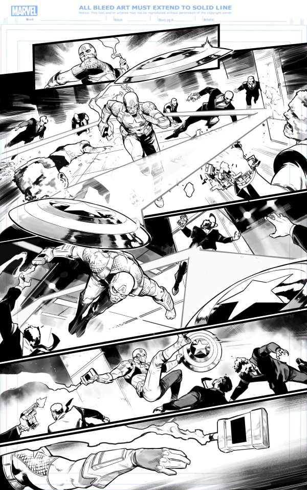 Ultimates issue 0, page 6 - ARTIST PROOF