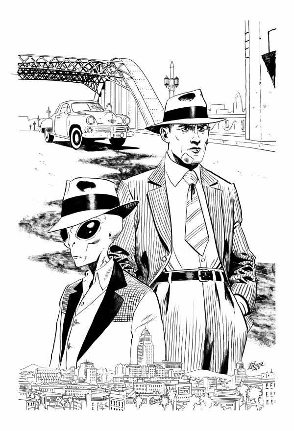 Cover Star Noir #1 - ARTIST PROOF