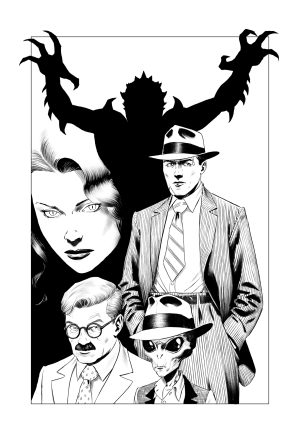 Cover Star Noir #2 - ARTIST PROOF