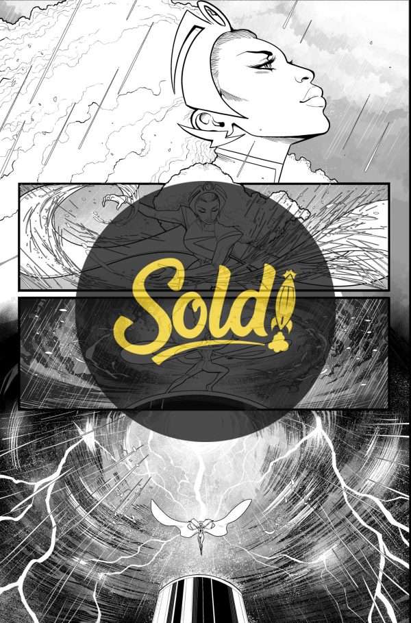 Storm #6, page 1 - ARTIST PROOF