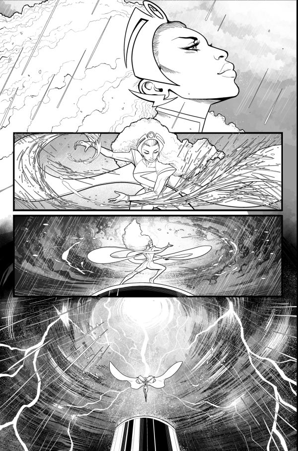 Storm #6, page 1 - ARTIST PROOF