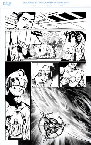 Ultimates issue 1, page 3 - ARTIST PROOF