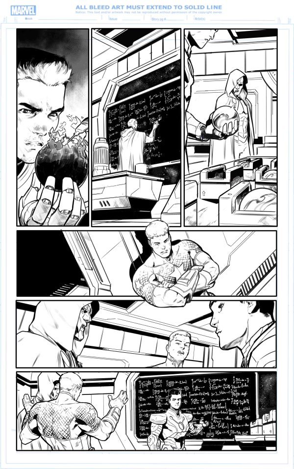 Ultimates issue 1, page 9 - ARTIST PROOF