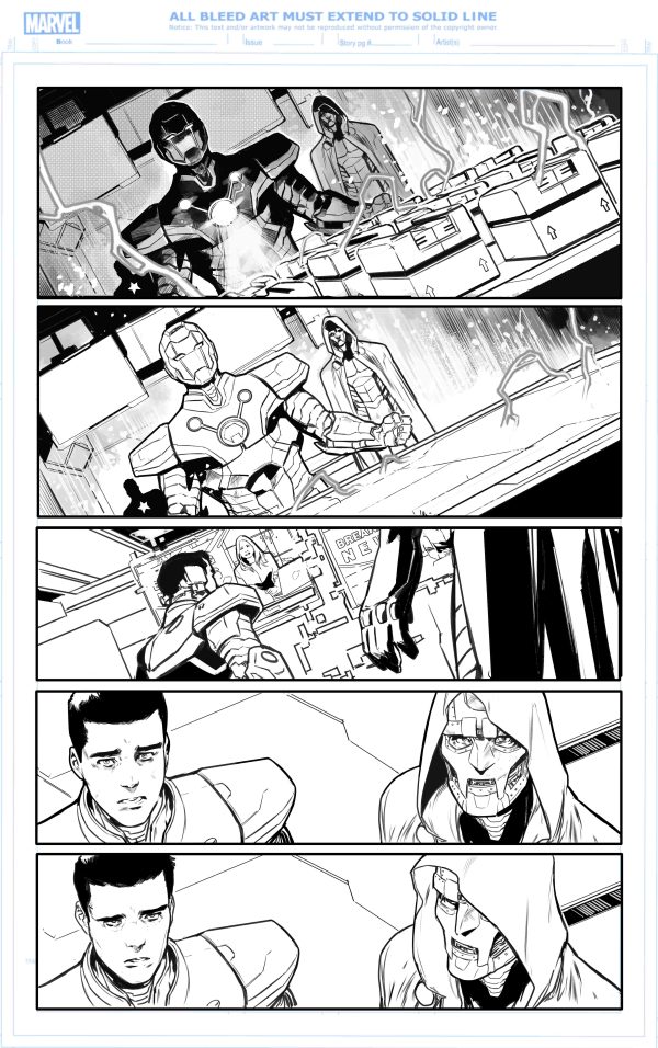 Ultimates issue 1, page 10 - ARTIST PROOF