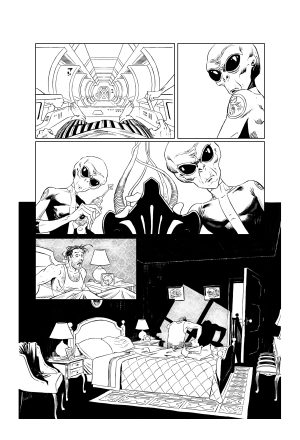 Star Noir issue 1, page 4 - ARTIST PROOF
