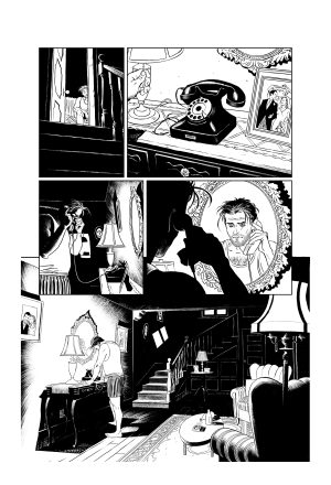 Star Noir issue 1, page 5 - ARTIST PROOF