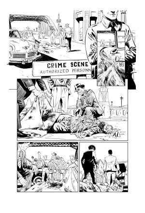 Star Noir issue 1, page 7 - ARTIST PROOF