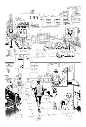 Star Noir issue 1, page 10 - ARTIST PROOF