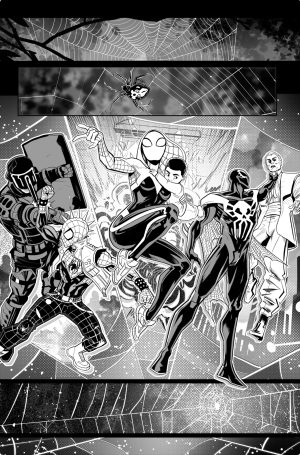 Web of Spiderverse page 1 - ARTIST PROOF