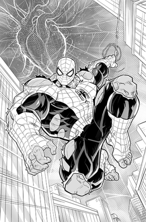 Web of Spiderverse page 9 - ARTIST PROOF