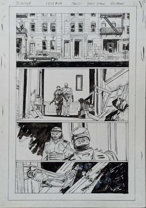 Robocop #9, page 1
