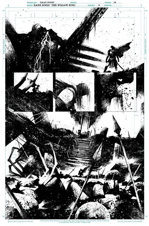 Dark Souls: The Willow King #4, page 14 - ARTIST PROOF