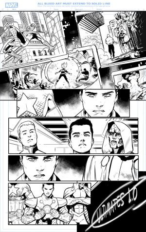Ultimates issue 1, page 11 - ARTIST PROOF