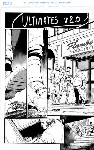 Ultimates issue 1, page 12 - ARTIST PROOF