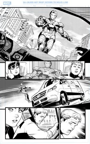 Ultimates issue 1, page 16 - ARTIST PROOF