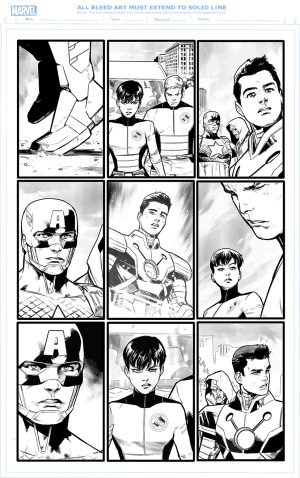 Ultimates issue 1, page 19 - ARTIST PROOF