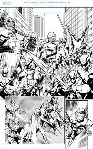 Ultimates issue 1, page 20 - ARTIST PROOF