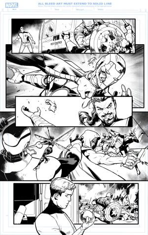Ultimates issue 1, page 23 - ARTIST PROOF