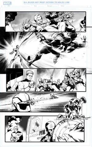 Ultimates issue 1, page 24 - ARTIST PROOF